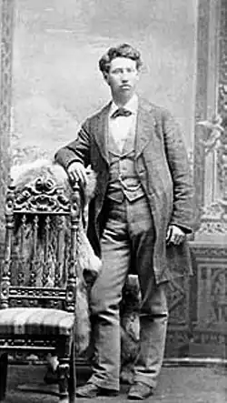 Portrait photograph of Joseph Standing