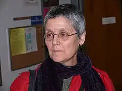 Prof. Judy Roitman during the conference "Boise Extravaganza in Set Theory BEST 17" in Boise, Idaho on March 2008