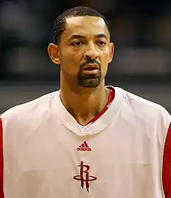 Howard playing for the Houston Rockets