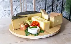 Cheese platter in Vorarlberg