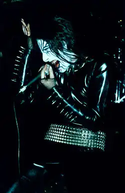 Lord Kaiaphas live with Ancient in Biella, Italy, 1998