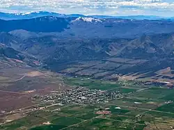 Kanosh and mountains