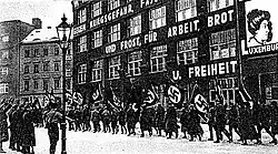 The house was occupied by the NSDAP