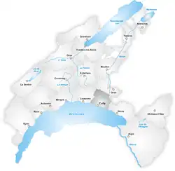Location of Lavaux District