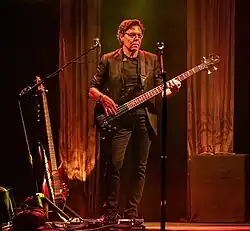 Kasim Sulton performing with Todd Rundgren at the Knight Theater in Charlotte, NC - July 2025