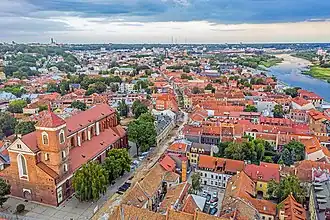 Kaunas, the largest city in the region