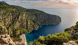 Image 34Butterfly Valley on the Turkish Riviera. (from Geography of Turkey)