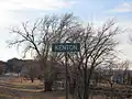 Kenton road sign, November 2011