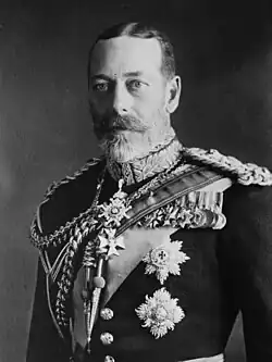 George V (LLD 1903), King of the United Kingdom and the British Dominions and Emperor of India[12][108]