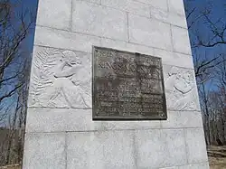 Bas reliefs (1908), King's Mountain Battle Monument, South Carolina.