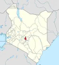 Location in Kenya