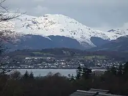 Kirn and the River Clyde from Inverkip