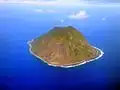 Kita-Ioto Island seen from the south