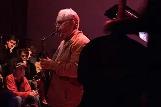 Konitz performing in 2007