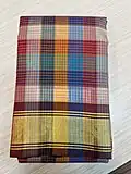 Koorai silk saree checked pattern