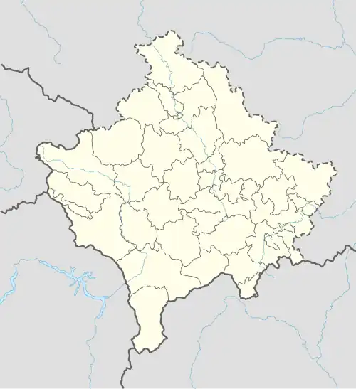 Ranilug is located in Kosovo