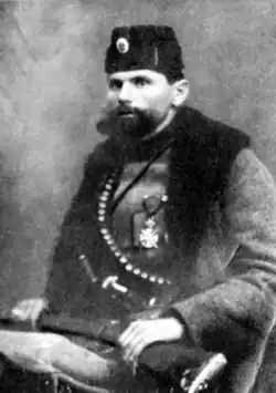 Kosta Pećanac probably around the time of the Balkan Wars 1912–1913