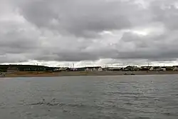 View of Krasneno from Lake Krasnoye