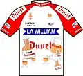 La William (cycling team) jersey
