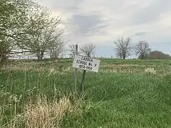 Site of Ladoga School No. 9 southwest of Gravity, Iowa