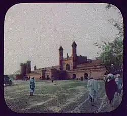 Lahore - general view of railway station 1895