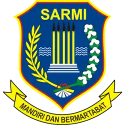 Coat of arms of Sarmi Regency