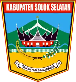 Coat of arms of South Solok Regency