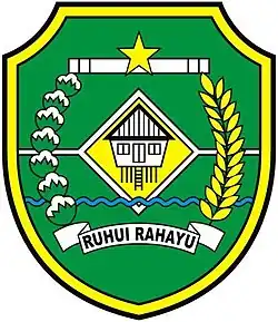 Coat of arms of Tapin Regency