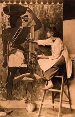 Armer at the California School of Design c. 1895