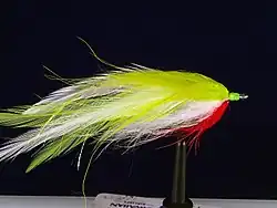 White and Chartreuse fur Deceiver