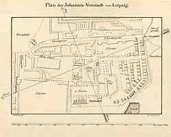 Location of the Old and New Sand Gate
