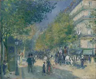The Grands Boulevards, 1875, Philadelphia Museum of Art