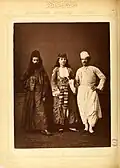 1. Christian inhabitant of Famagusta 2. Christian woman from Famagusta 3. Greek religious man of the Tchiko Monastery, near Lefka