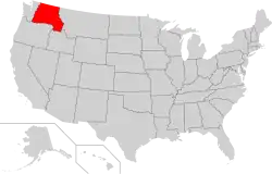 Proposed location of Lincoln in red