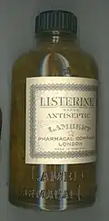Listerine antiseptic solution for the mouth