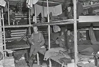 Living in a Finnish Dugout (shelter) during Continuation war
