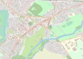 List of monastic houses in Warwickshire is located in Warwick Central