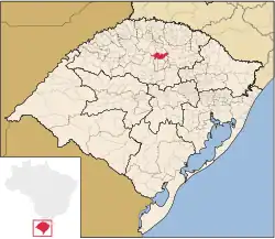 Location of Carazinho