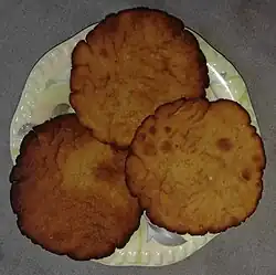 Lola (Lolo in singular) prepared on Thadri in Tharparkar Sindh