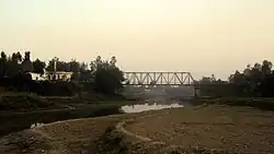 Fulbari Bridge and countryside