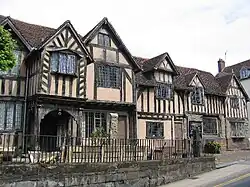Frontage of the Lord Leycester Hospital