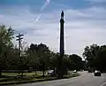 View of the monument from the north (Louisville)
