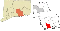 Westbrook's location within the Lower Connecticut River Valley Planning Region and the state of Connecticut