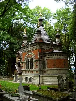 General view of the church