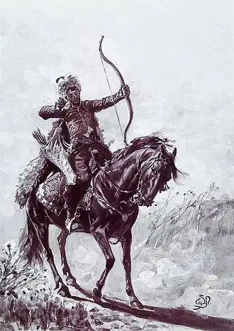 Crimean Tatar archer (Wacław Pawliszak, c. 1890)