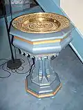 Baptismal font Lunder Church