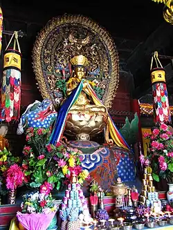 The Bodhisattva Wenshu .