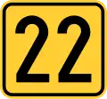 State Road 22 shield}}