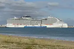 MSC World Europa in La Rochelle