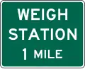 D8-1 Weigh station (distance)